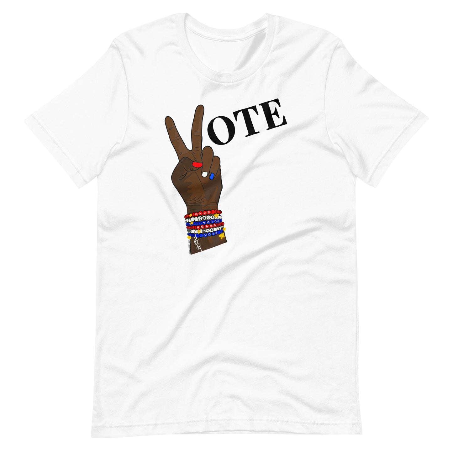 Voter Friendship Bracelet Unisex T-Shirt